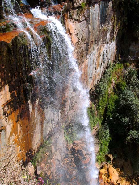 die Seven Sisters Falls, wenige Kilometer nördl. von Cherrapunji