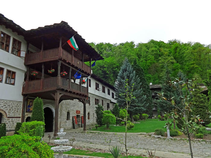 das Troyanski manastir ist das drittgrößte Kloster Bulgariens