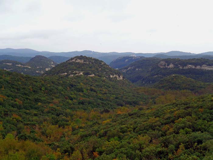 im SO die Valle di Rian Cornei mit seinen unzähligen Klettergärten