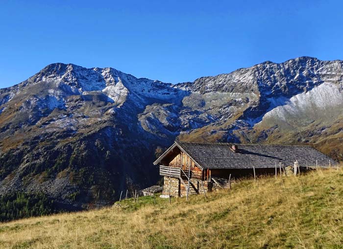 die Durfeldalm überm Trojeralmtal mit Blickrichtung Süden, ... die Durfeldalm überm Trojeralmtal mit Blickrichtung Süden, ...