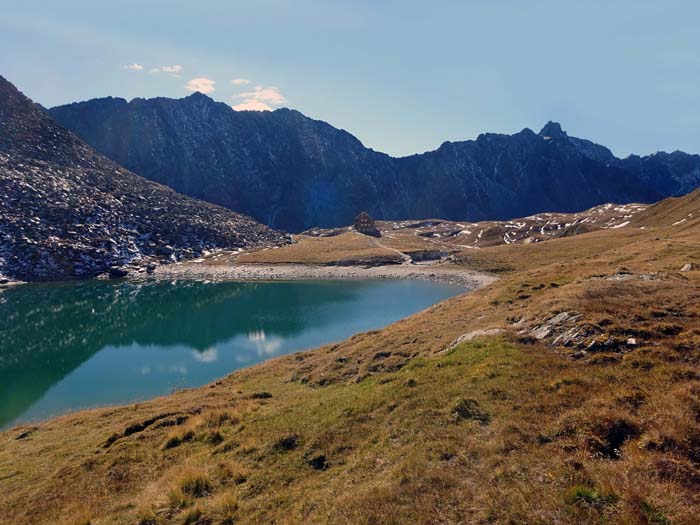 zufriedener Ausklang an der Reichenberger Hütte, ... zufriedener Ausklang an der Reichenberger Hütte, ...