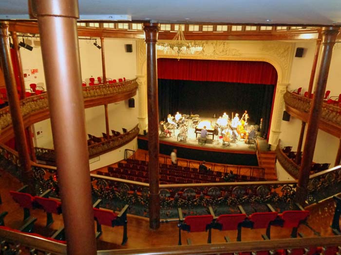 Probe im Teatro Circo de Matre, das Wiener Kammerorchester gastiert beim 40. Musikfestival der Kanaren gleich auf fünf Inseln