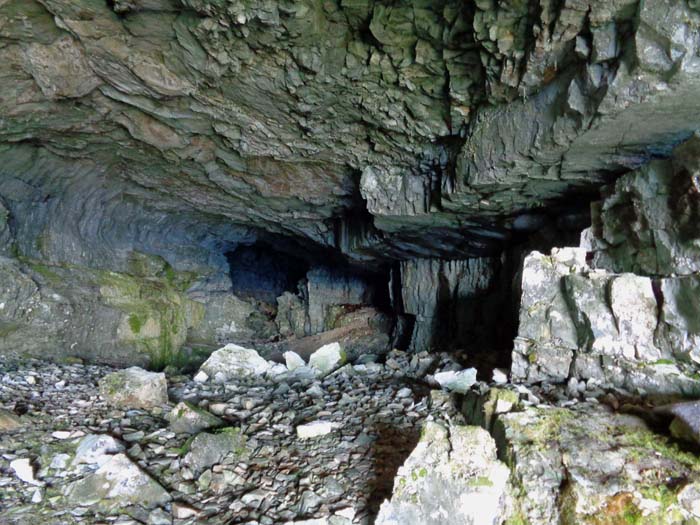 die Höhle steht unter Denkmalschutz
