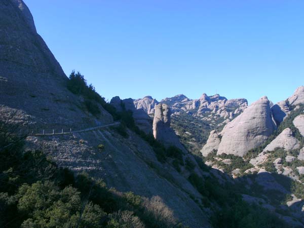 Rückblick Wandquerung und Miranda de Sant Jeroni