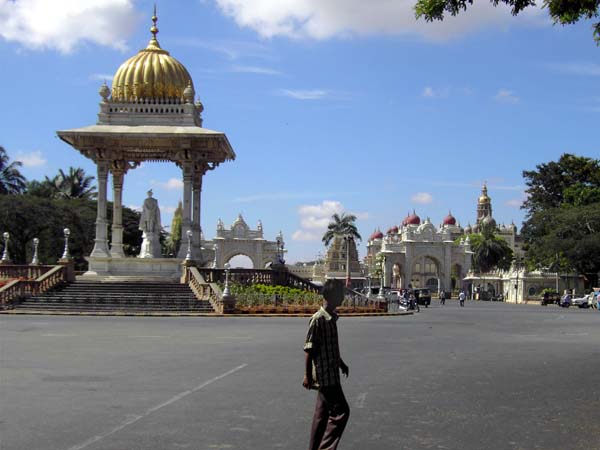 Maharadscha-Palast in Mysore, Südindien