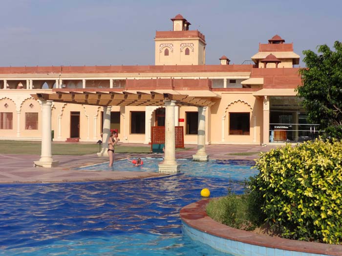 die abenteuerliche Rundreise beginnt gemütlich und behütet im Taj Gateway Hotel der Stadt Jodhpur