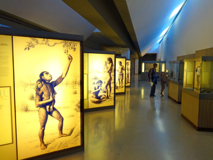 das Museum erläutert auf unterhaltsame Weise eindrücklich die Lebensumstände der Urzeitmenschen - hochinteressant nicht nur für Kinder