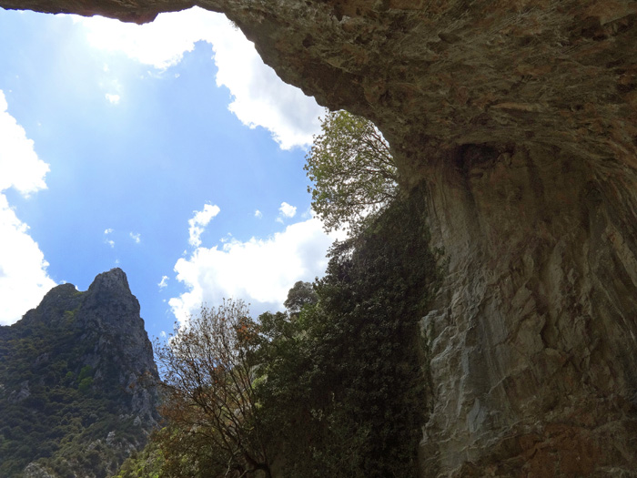 ... der Höhlensektor Bóvedas mit 7 Routen bis 8b
