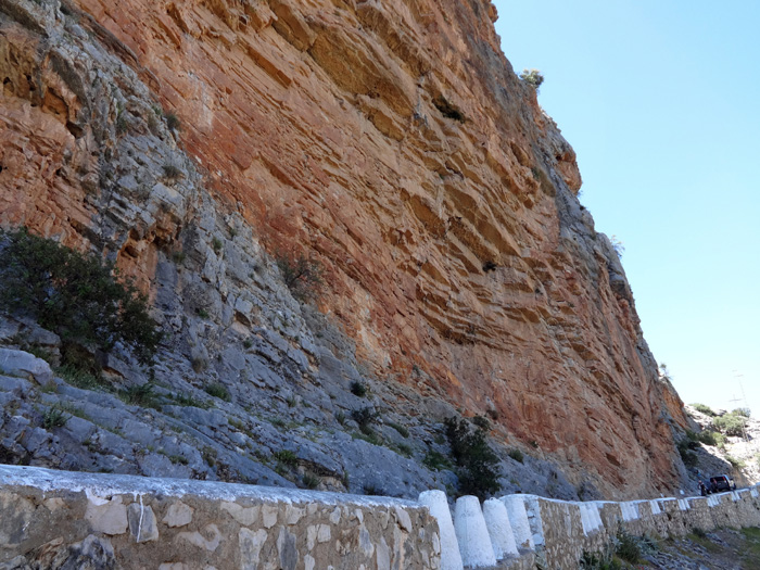 auch eine lange Reihe von Klettergärten findet man in der Umgebung von Jaén, wie hier am Salto de la Cabra