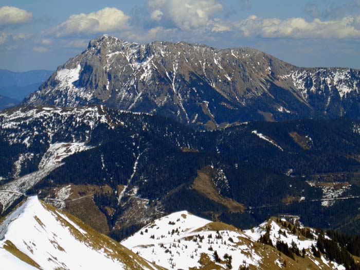 der Reitingstock mit dem Gößeck, höchste Erhebung der Eisenerzer Alpen